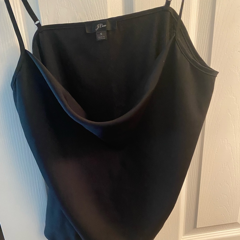 JCREW cowlneck camisole Black - Picture 2 of 5